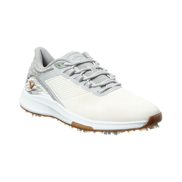 Chaussures De Golf Callaway Solana TRX V2 – Homme, Cuir Blanc/gris, Pointure 8 (occasion)